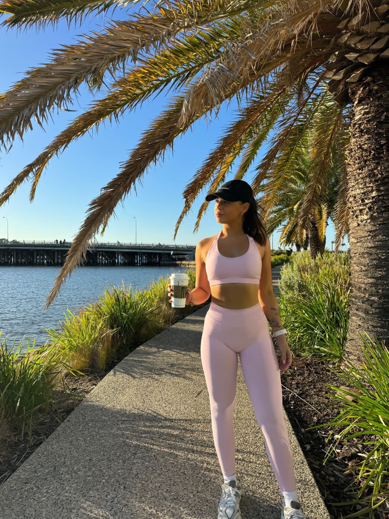 Baby Pink Sculpt Leggings