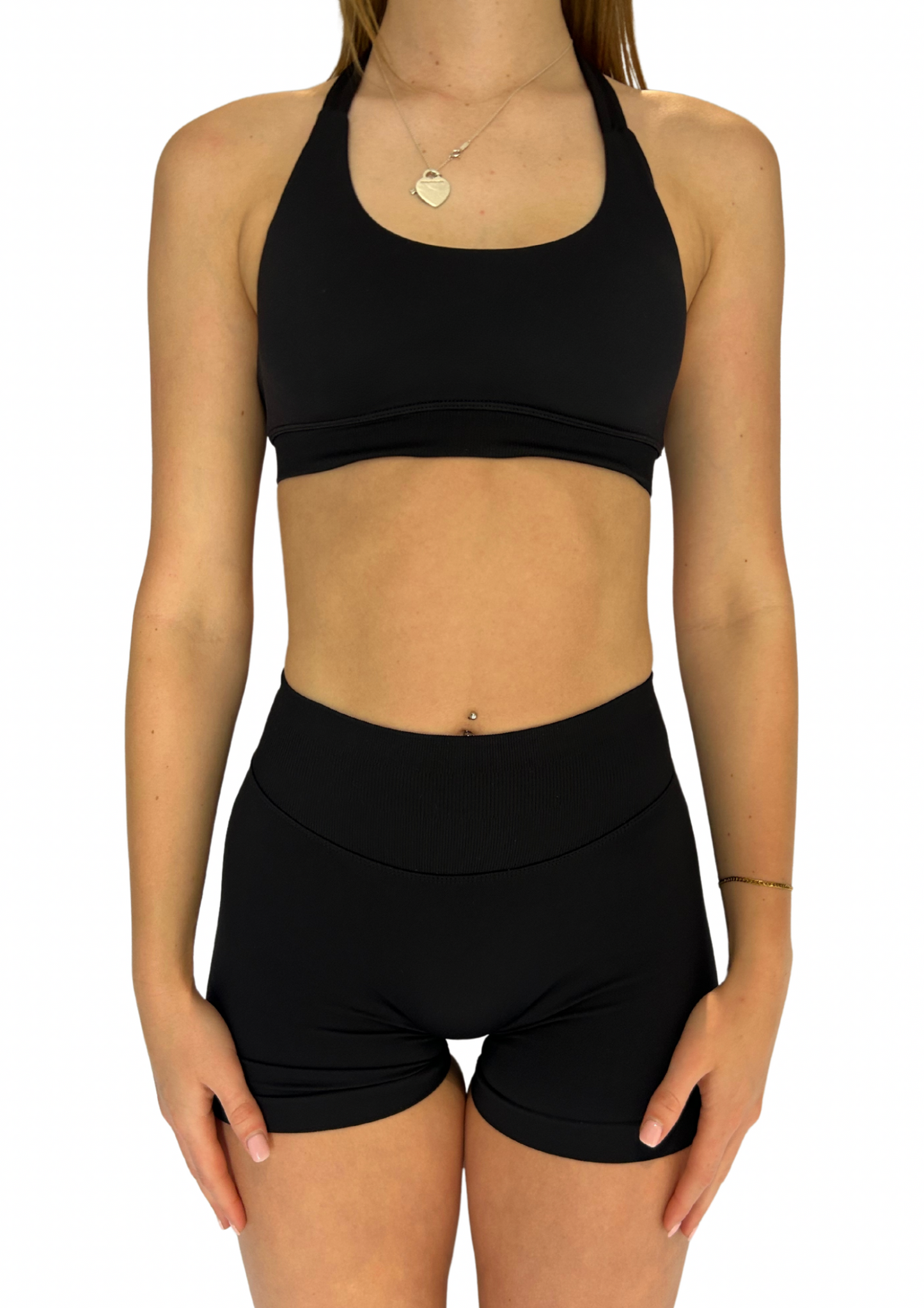 Black Sculpt Shorts
