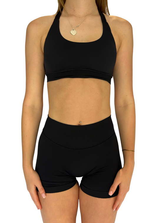 Black Sculpt Shorts